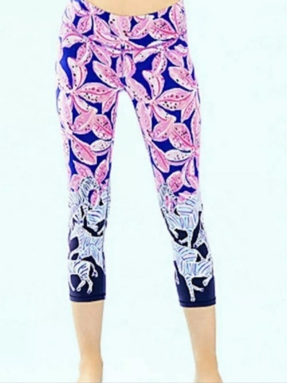 Lilly Pulitzer Jolena Weekender Crop Luxletic Leggings - Picture 4 of 9